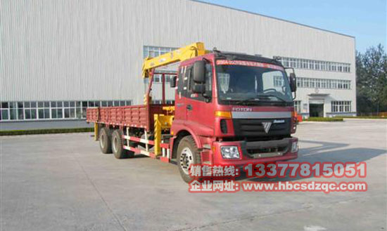 12噸歐曼后雙橋隨車吊