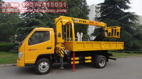 隨車吊帶高空作業(yè)車