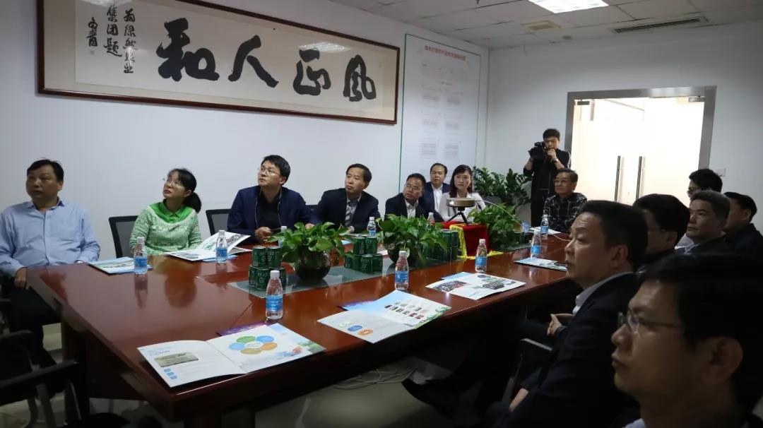 【集團動(dòng)態(tài)】江西省吉安市王大勝副市長(cháng)一行蒞臨綠然集團考察指導工作